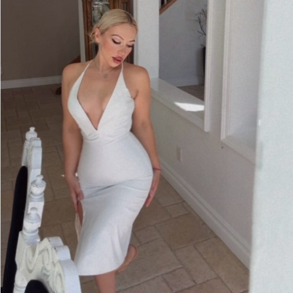 Mason Strapless White Dress